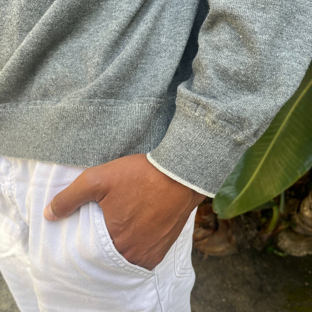 Grey Raffi Sweater - Picture 3 of 6